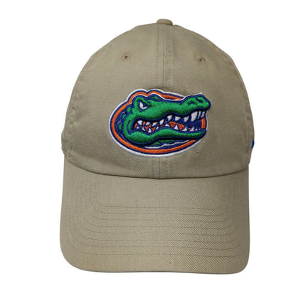 Florida Gators Slideback Hat Tan OSFA Embroidered Logo 100% Polyester