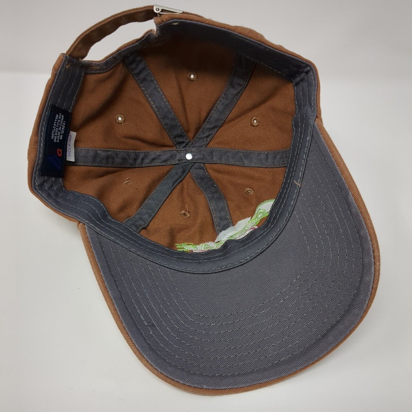 Celebrate Crookham Onions Slideback Hat Brown OSFA Adjustable 6 Panel