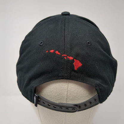 Hawaii Snapback Hat Black One size Adjustable Embroidered 6 Panel VANS