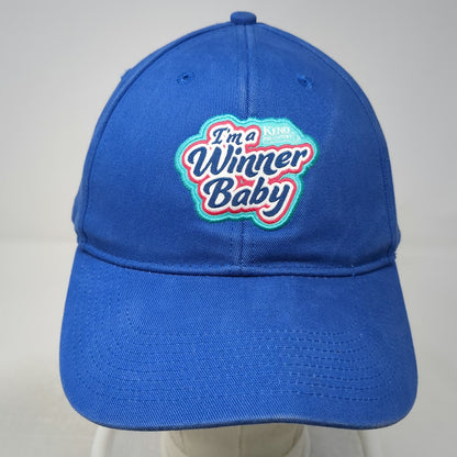 Blue Keno Lottery I'm a Winner Baby Baseball Cap One Size Hat Strapback Curved