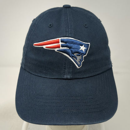 New England Patriots NFL '47 Blue Small Cap Hat Green Underbrim Fitted Logo