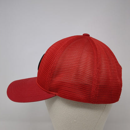 Copper Country Running Company Snapback Trucker Hat Red OS Mesh Back Yupoong