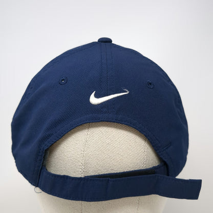 Nike Baseball Cap Blue One Size Albertsons Boise Open Golf Strapback Hat Swoosh