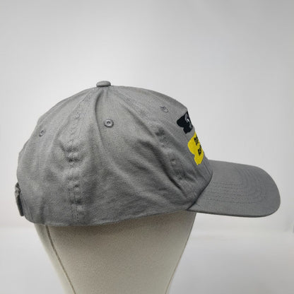HIT 5 Panel Gray Black Yellow Hat One Size STAR Students Talking Relationships