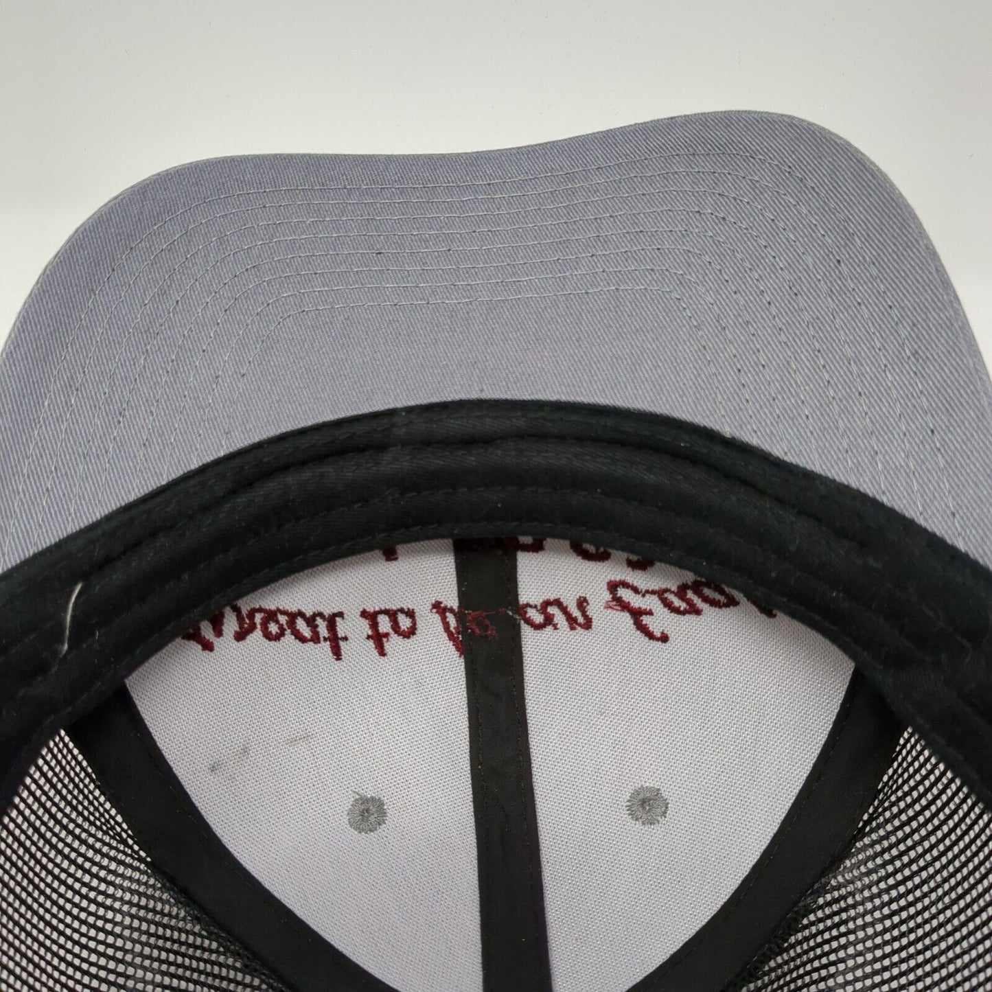 Great To Be An Eagle Snapback Trucker Hat Gray One Size Mesh Back