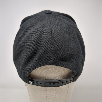 Rocawear Classics Snapback Hat Black One Size Adjustable Embroidered