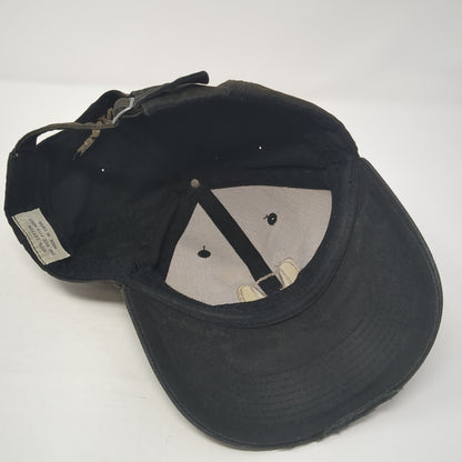 Honda Logo Slideback Hat Black One Size Adjustable Solid Embroidered
