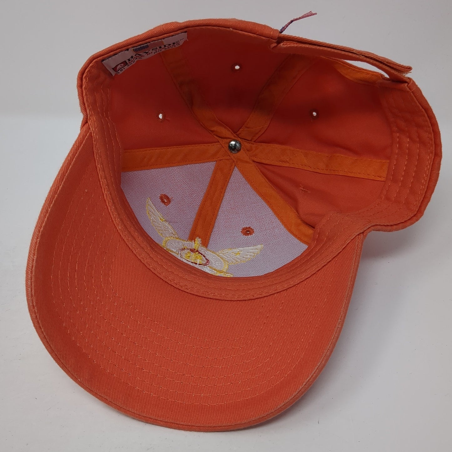 Transport Workers Union Baseball Cap Orange OS Adjustable Embroidered Bayside