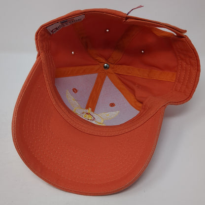 Transport Workers Union Baseball Cap Orange OS Adjustable Embroidered Bayside