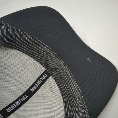 Truwear Snapback Black One Size ROVE Rubber Patch Laser Cut Performance Hat
