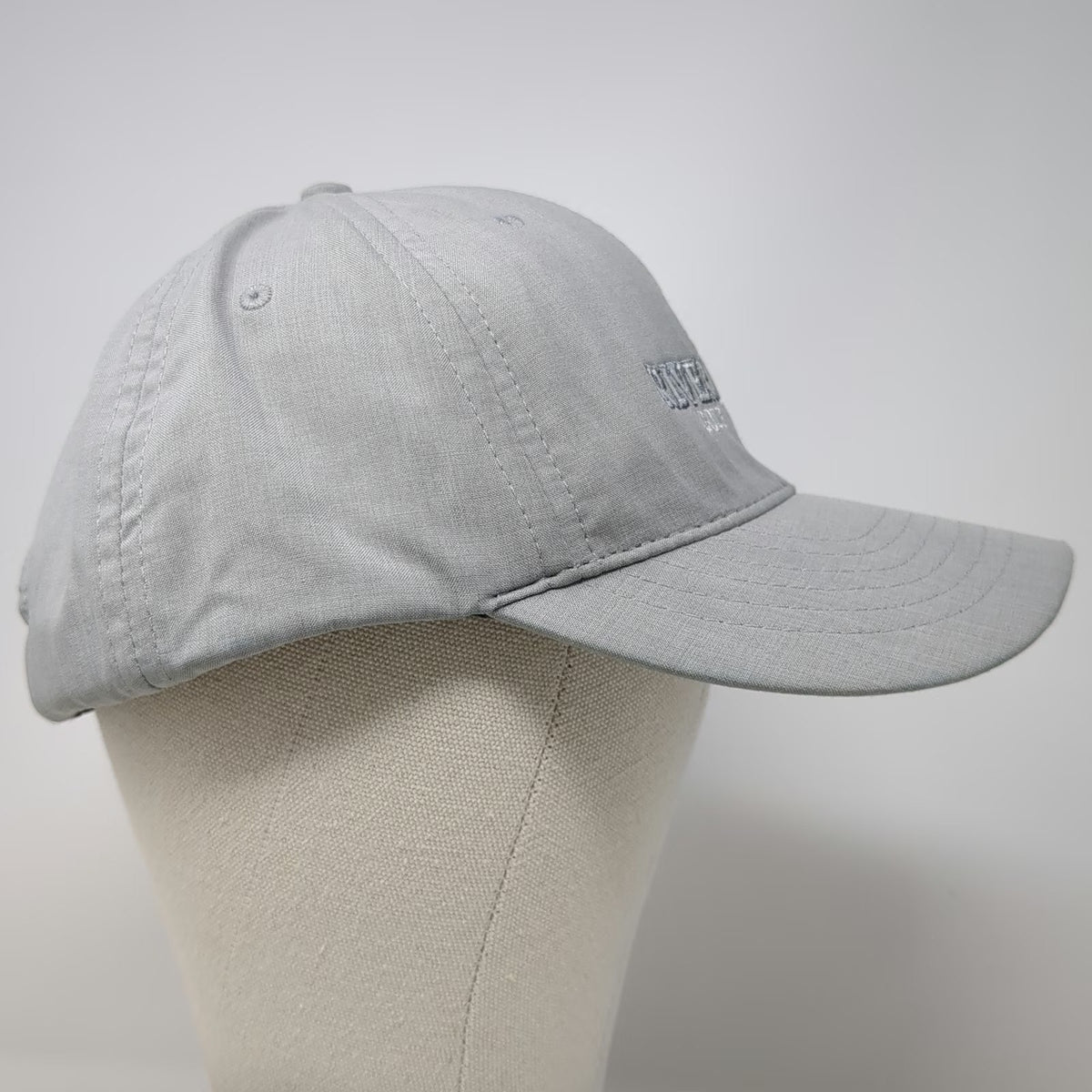 Legendary Baseball Cap Gray One Size River Birch Golf Course Windmill Logo Hat