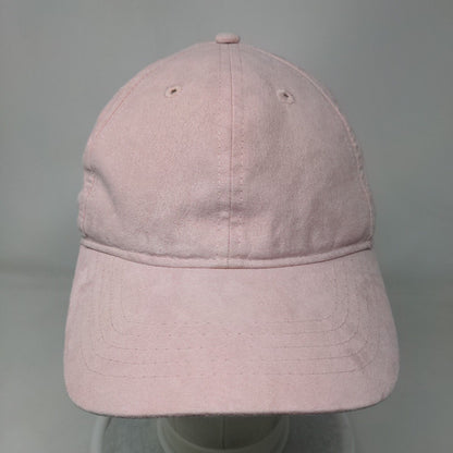 Unbranded Slideback Hat Solid Pink One Size Adjustable 6 Panel Blank