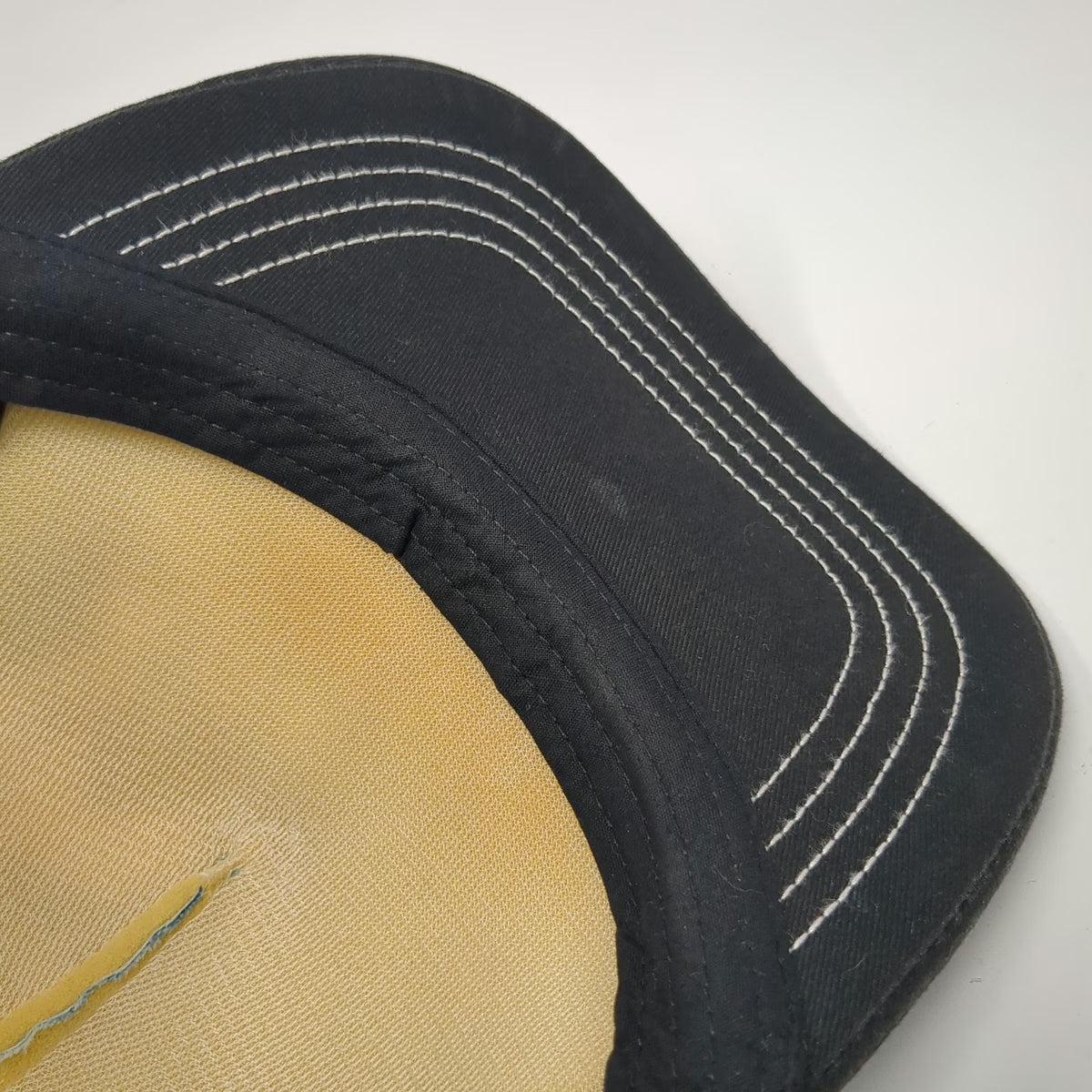 Billabong Trucker Hat Blue OSFM Sea Ya Photo Print Mesh Snapback Contrast Hat