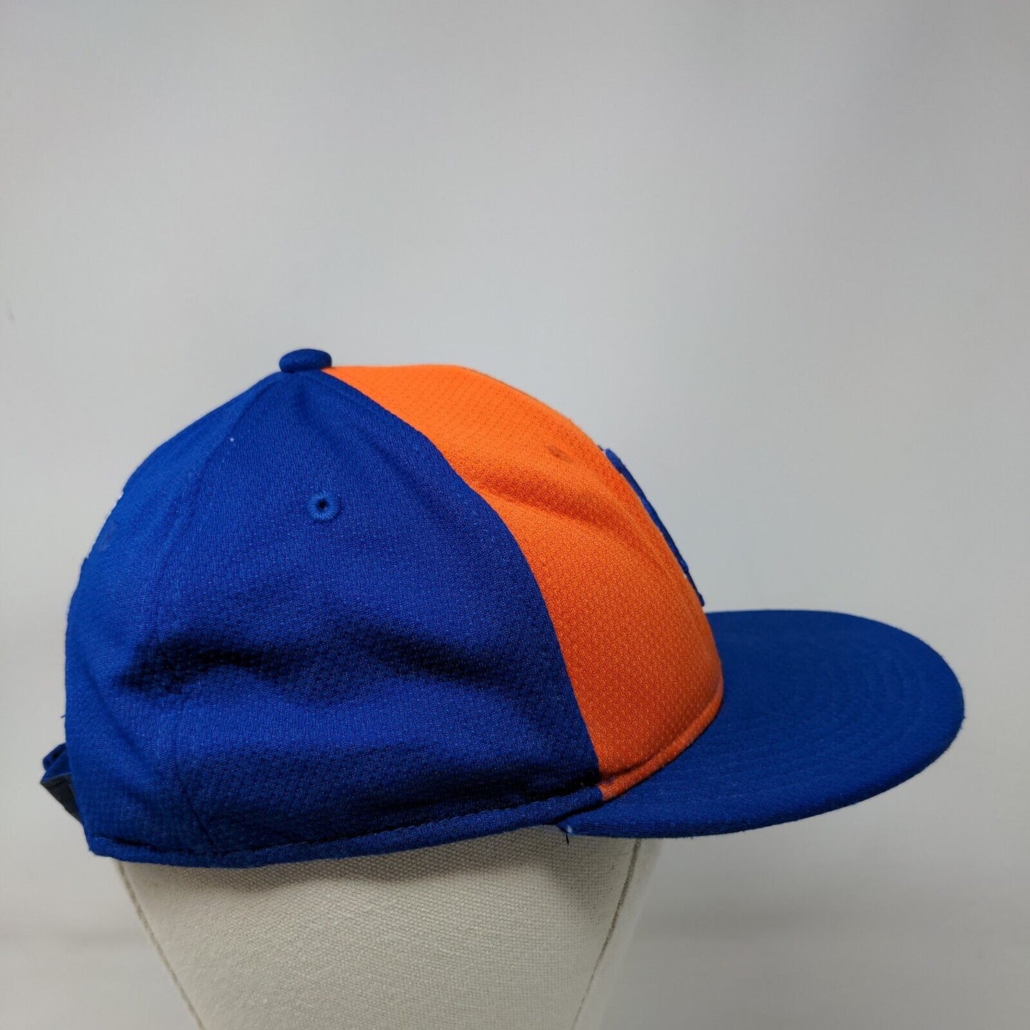 New York Mets Strapback Hat Blue Orange Boys Youth Embroidered Logo MLB