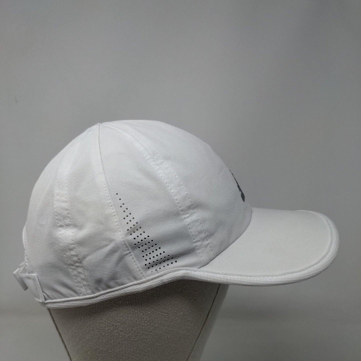 Adidas Aeroready Strapback Hat White One Size Laser Cut Running