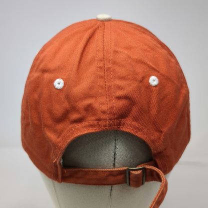 Fahrenheit Baseball Cap Hat Orange One Size Adjustable Cotton Boise AdVenture