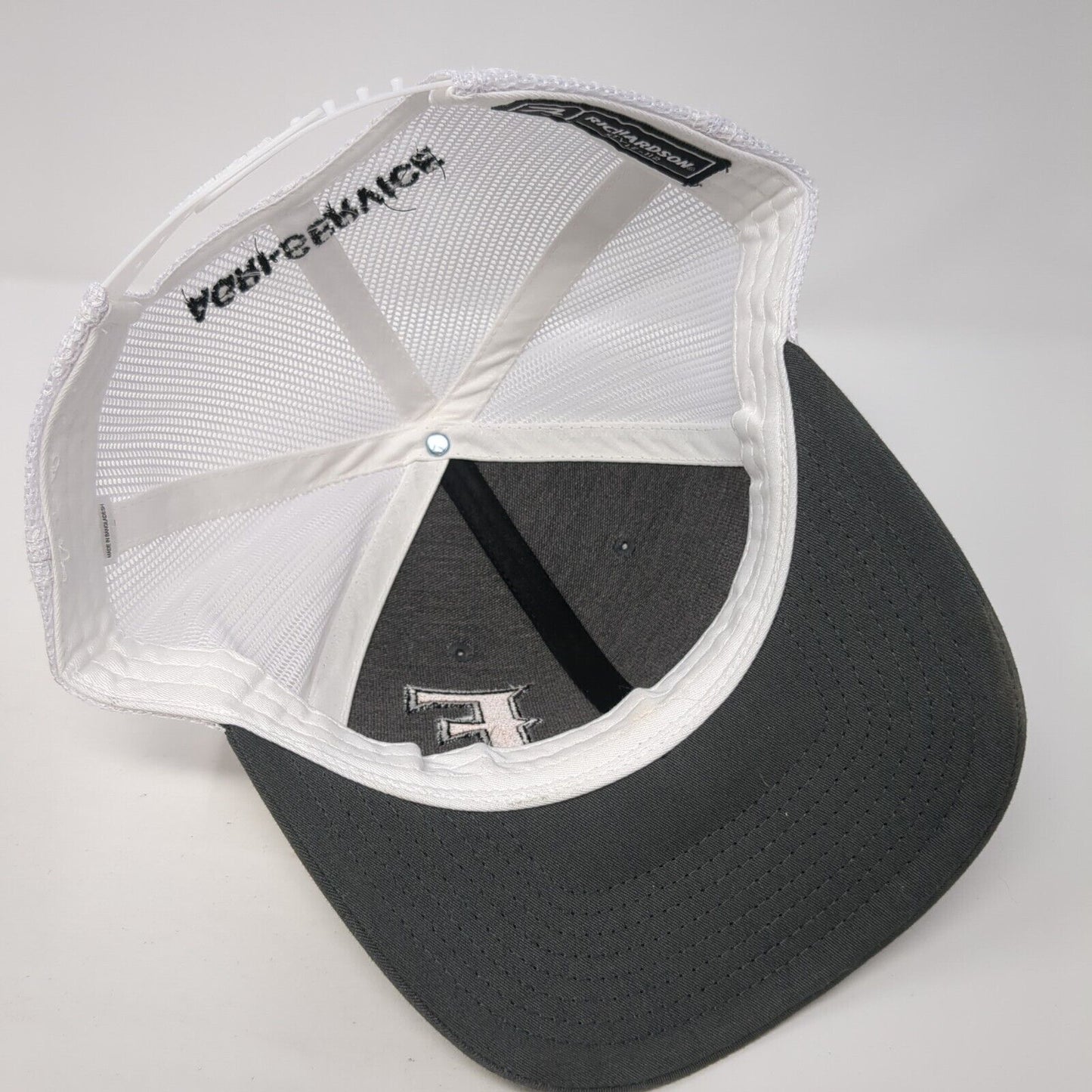 F Homecoming '22 Agri-Service Snapback Trucker Hat Gray OS Adjustable Mesh Back