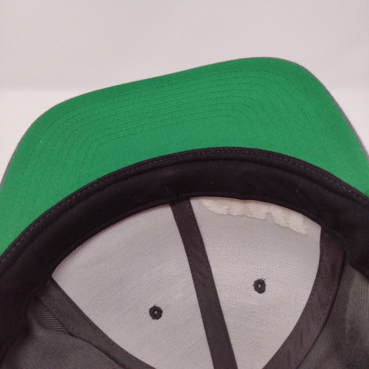 CWI Snapback Hat Gray OSFA Embroidered Adjustable The Classics Yupoong