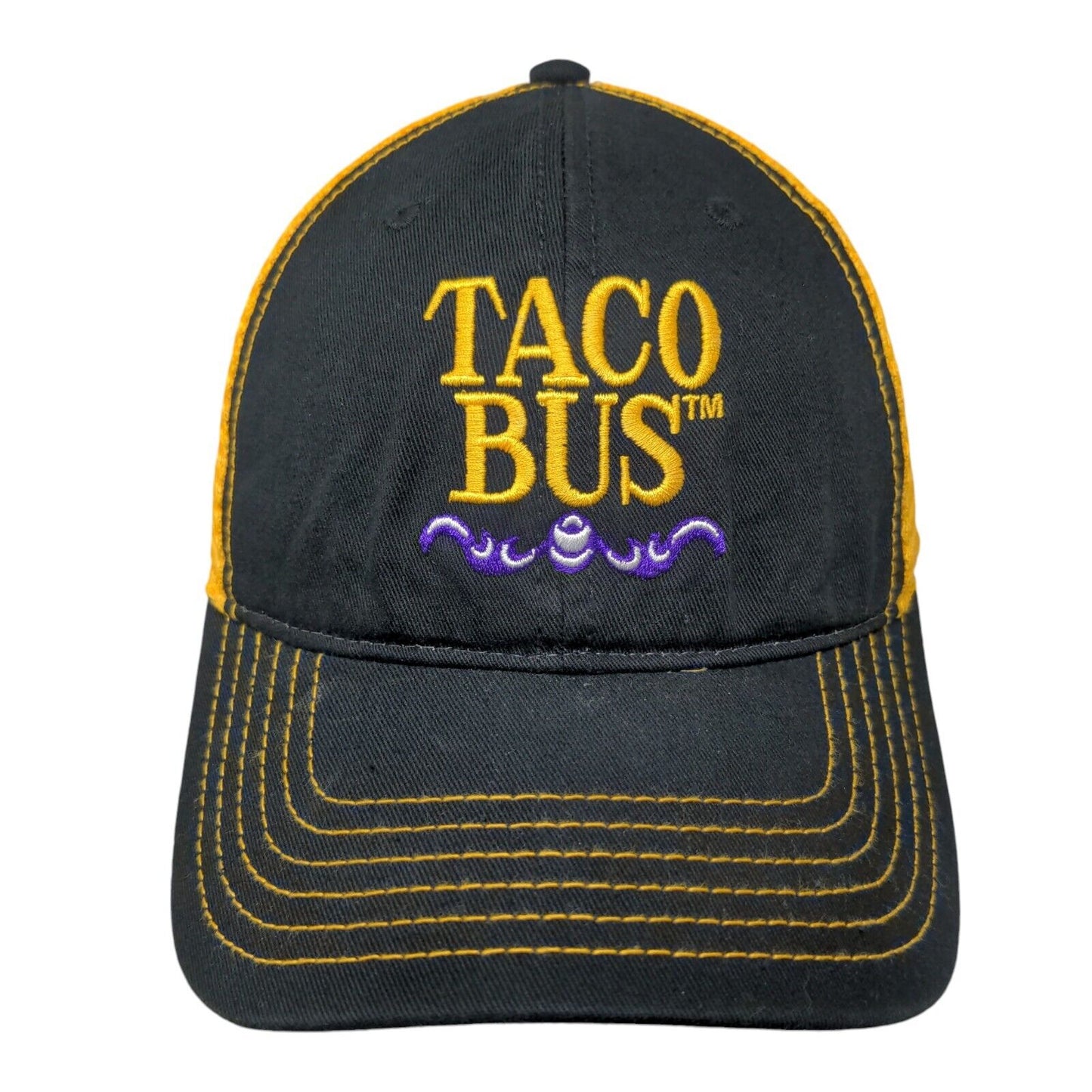 Taco Bus Snapback Trucker Hat Multicolor OSFM Adjustable Mesh Back Otto