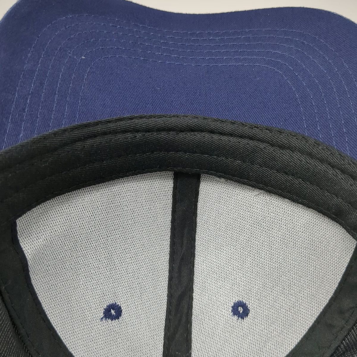 MB Mad Barn Logo Embroidered Blue Baseball Cap One Size Adjustable Slideback Hat