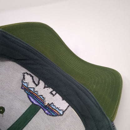 Patagonia Fitz Roy Bear Trucker Hat Multi One Size Embroidered Mesh Back