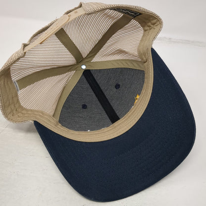 Richardson Trucker Hat Blue One Size Ireland Bank Mesh Snapback 112 Embroidered