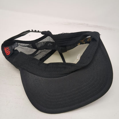 OTTO Trucker Hat Black Gold One Size Rincon The Cove Snapback Mesh Back hat