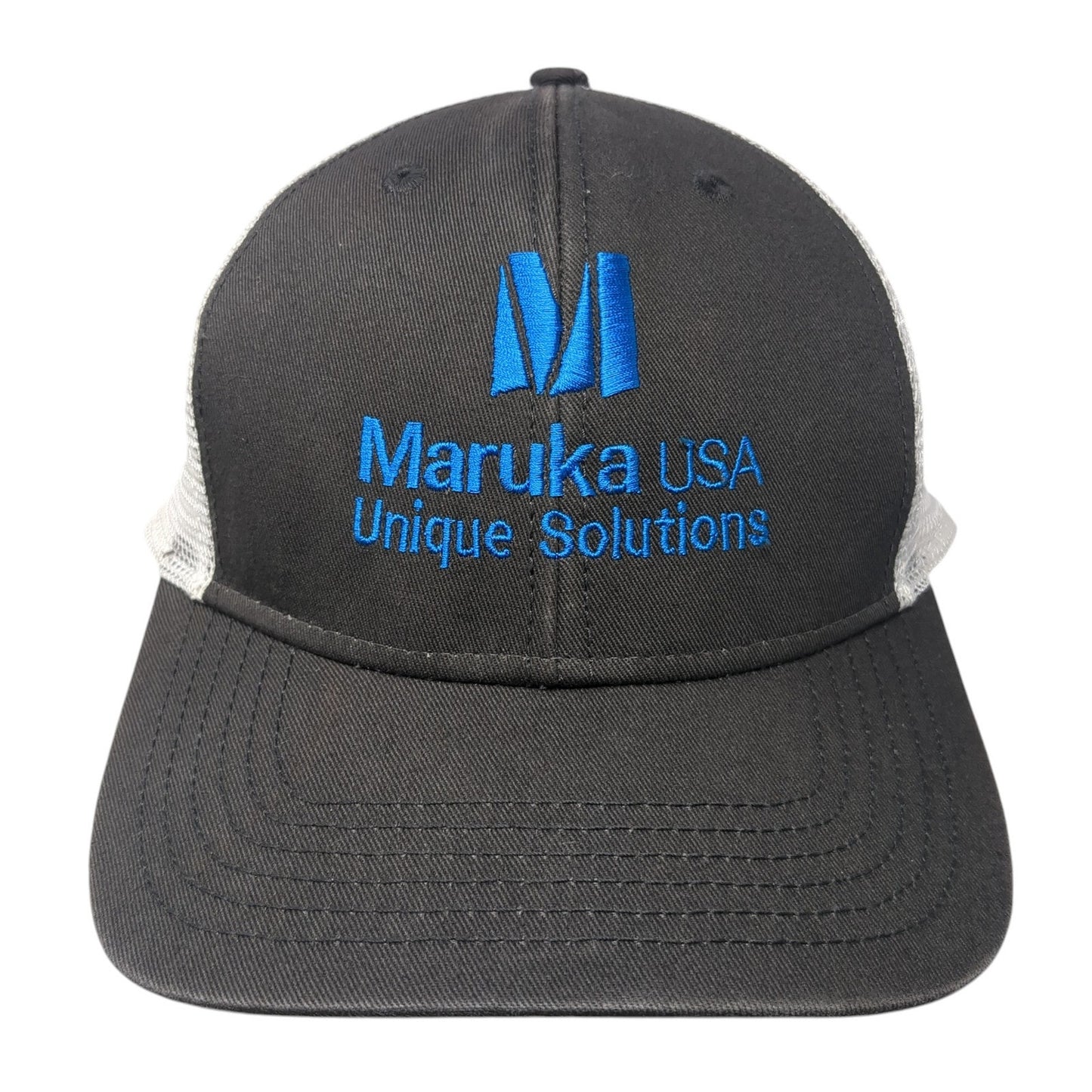 Maruka USA Unique Solutions Snapback Trucker Hat Gray One Size Paramount
