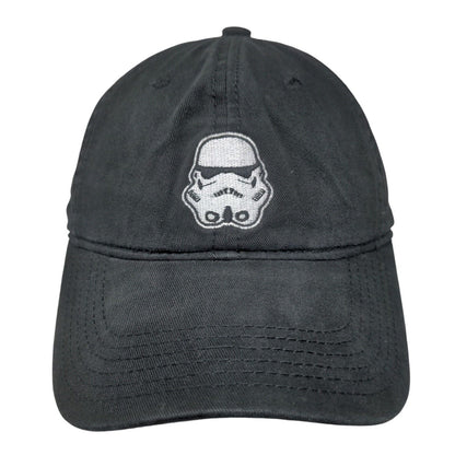 Star Wars Stormtrooper Slideback Hat Black One Size Embroidered 6 Panel