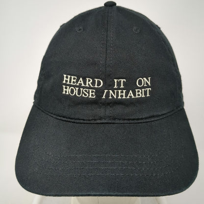 Cap America Baseball Cap Black One Size Heard It On House Inhabit H/H Hat