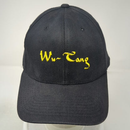Wu-Tang Clan Yupoong Flexfit Baseball Cap Black M Junyor Embroidered Cotton Hat