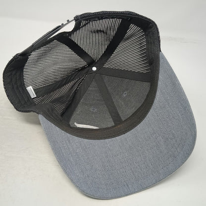 Richardson Trucker Hat Gray S Mesh Back Snapback Golf Embroidered Logo Curved