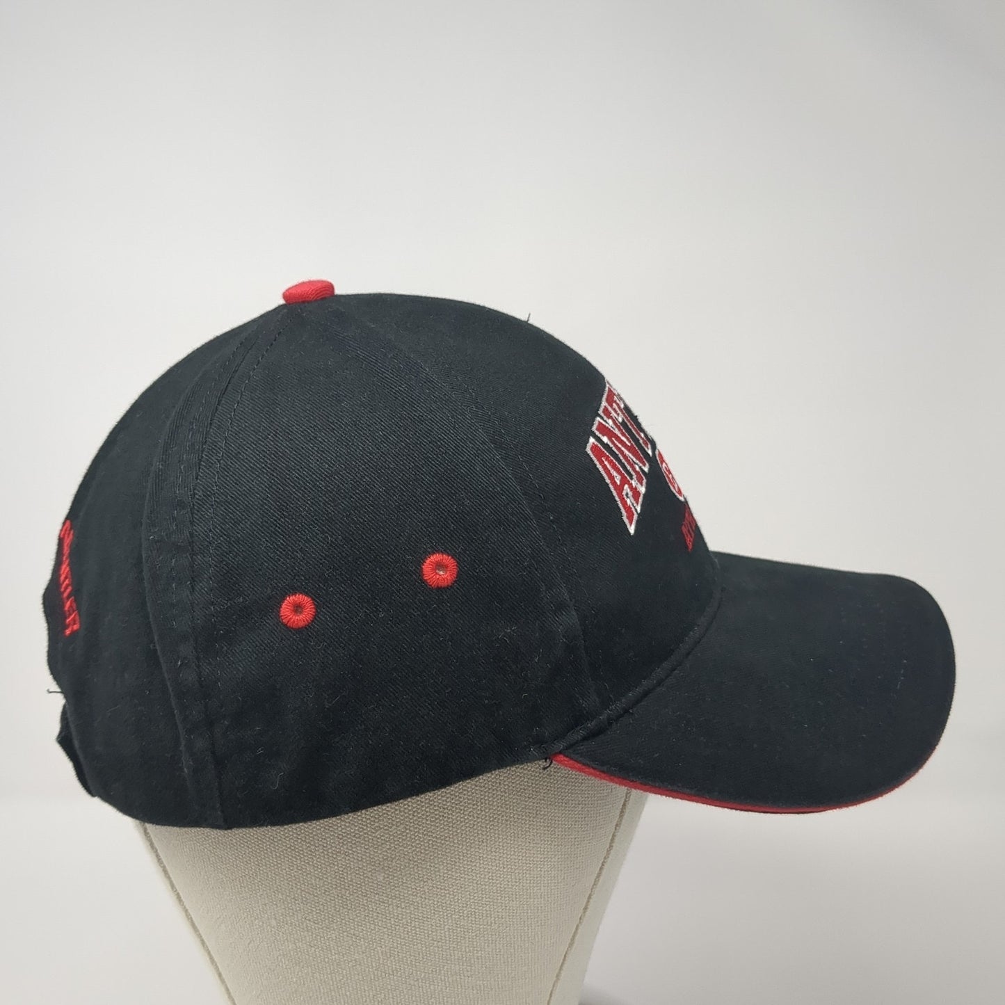 EHS Antlers Athletics Strapback Hat Black One Size Adjustable 6 Panel