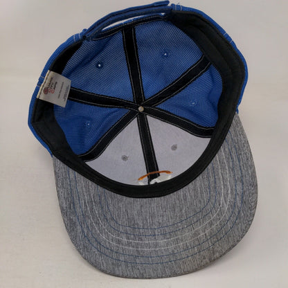 Quake City Caps Strapback Hat Multicolor OSFM Adjustable Embroidered 6 Panel