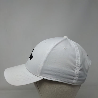 The League Strapback Hat White OSFM Adjustable Embroidered Legacy91 Nike Dri-Fit