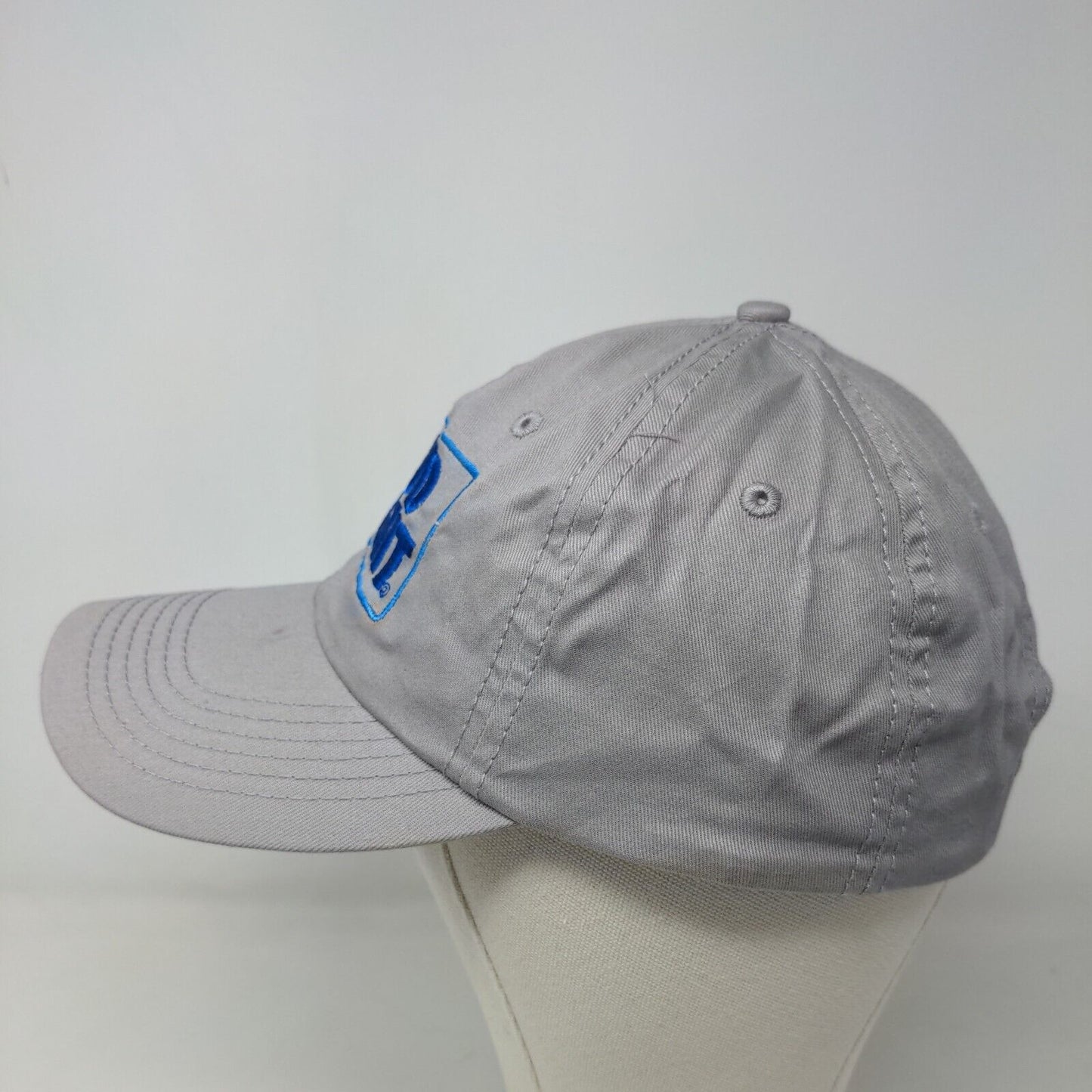 Bud Light Men's Snapback Hat Gray Adjustable Embroidered Big Logo Beer