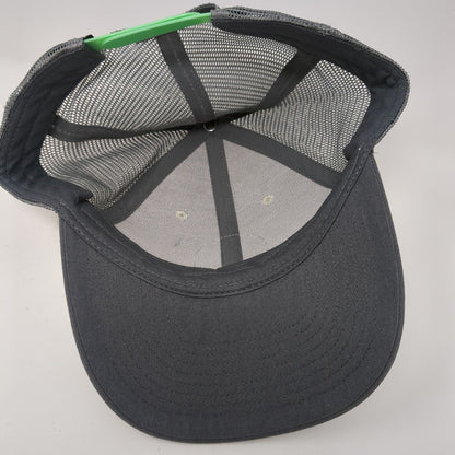 Dutch Bros Coffee Snapback Trucker Hat Gray One Size Adjustable Mesh Back