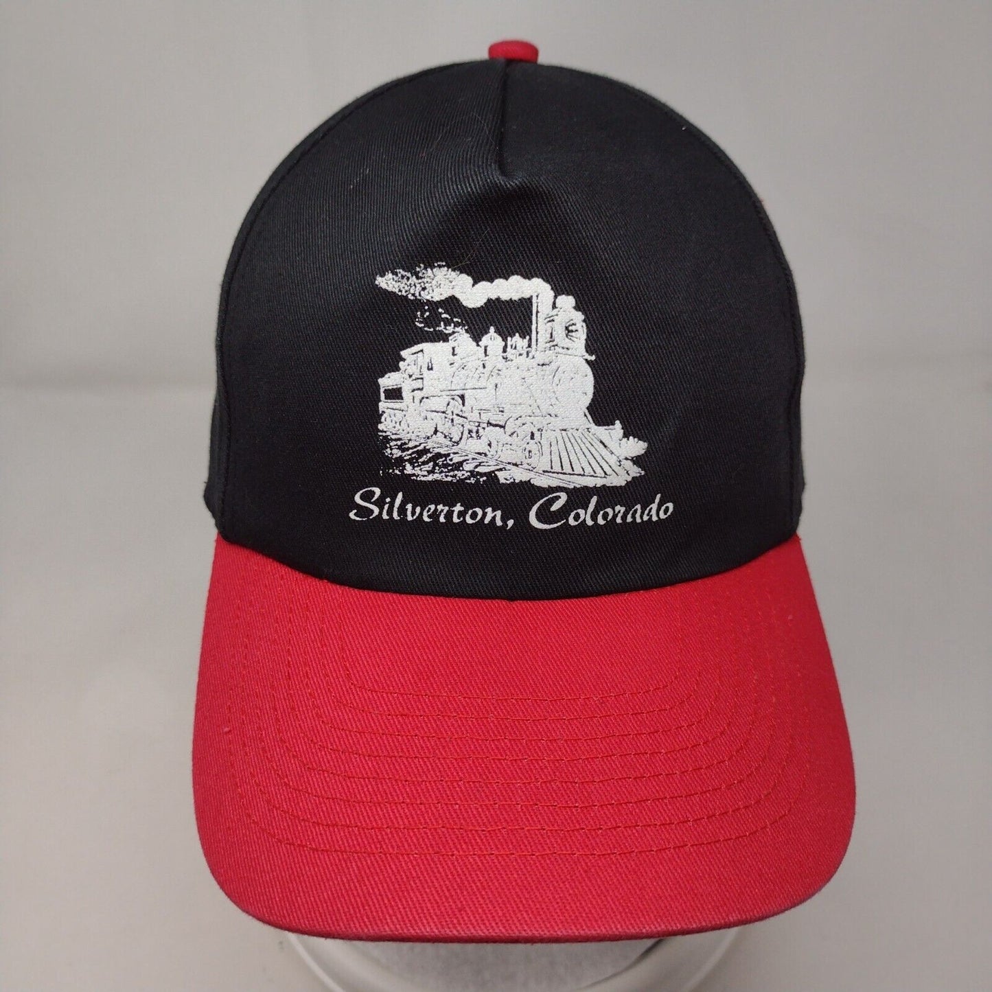 Silverton Colorado Train Snapback Hat Multi OSFA Adjustable Colorblock