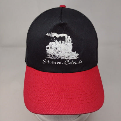 Silverton Colorado Train Snapback Hat Multi OSFA Adjustable Colorblock