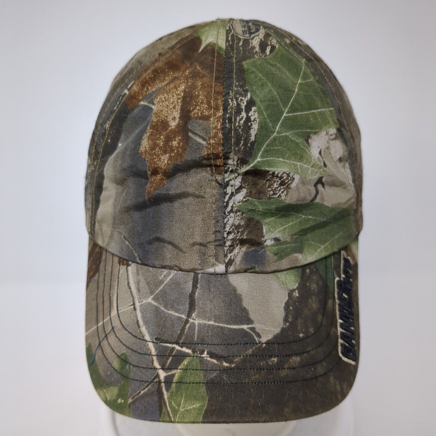 Gander Mountain Strapback Hat Camo One Size Hunting Outdoor Cap 6 Panel