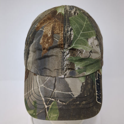 Gander Mountain Strapback Hat Camo One Size Hunting Outdoor Cap 6 Panel