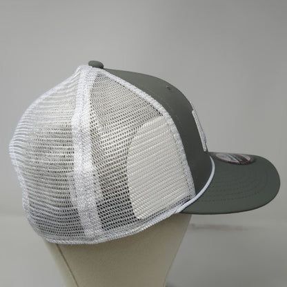 Imperial AJGA Gray Trucker Hat One Size Mesh Back Rope Recycled Fabric 3D Logo