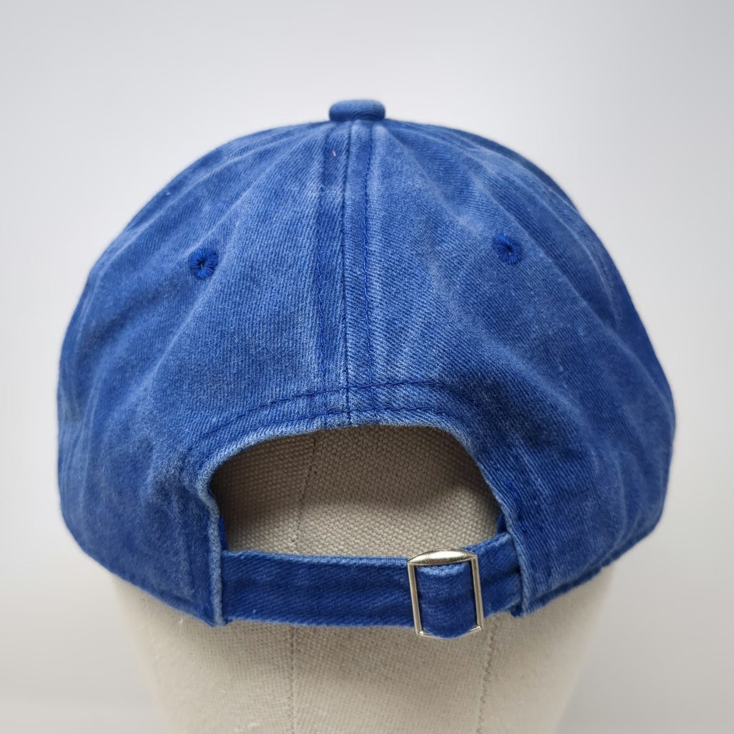 New Jersey Lottery Baseball Cap Blue One Size Slideback Adjustable Strap Hat