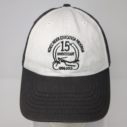 Kckcc Rider Education Program 15th Anniversary Baseball Cap Black OS Adjustable