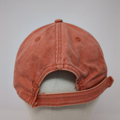 Cozumel Mexico Strapback Hat Orange One Size Adjustable Embroidered Yacht Club