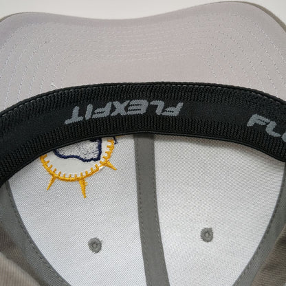 Flexfit Baseball Cap Gray XL Mammoth North Solar Embroidered Structured hat