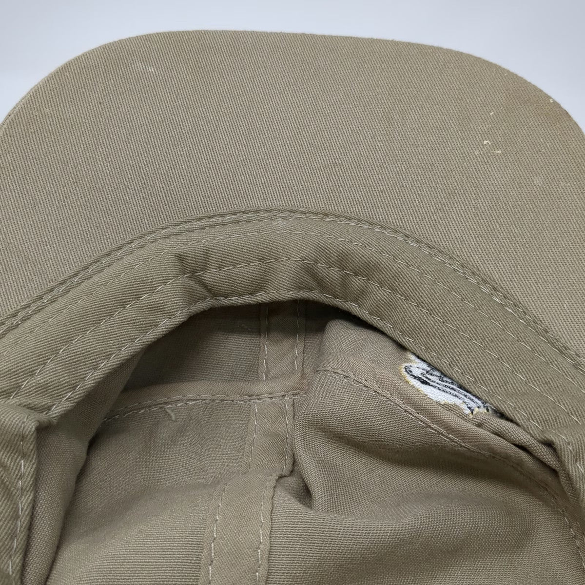 Union Resource Marketing Army Cap Beige One Size Hat 3m Logo Strapback Cotton
