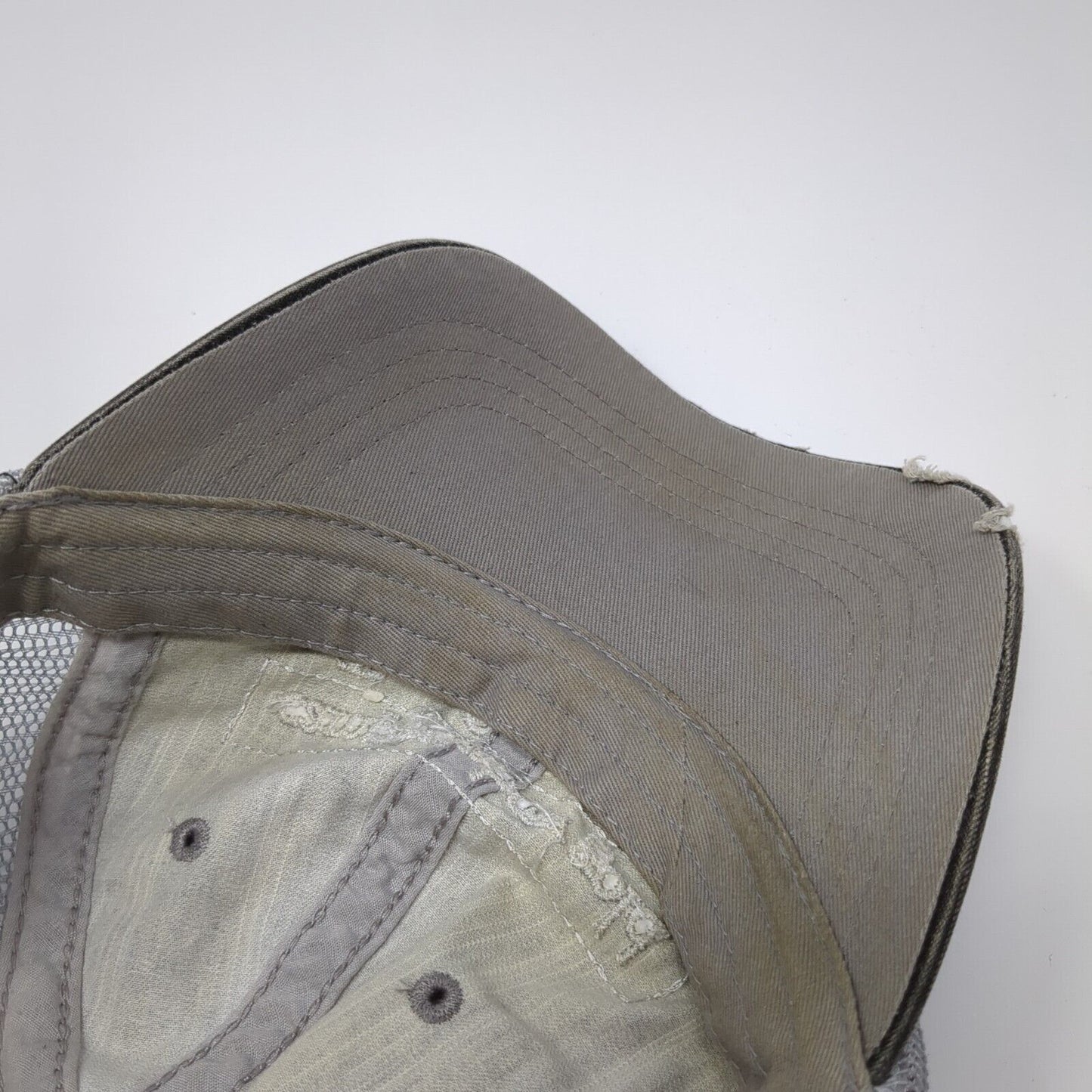 Camp Rainbow Gold Teen Camp 2017 Trucker Hat Gray One Size Mesh Back