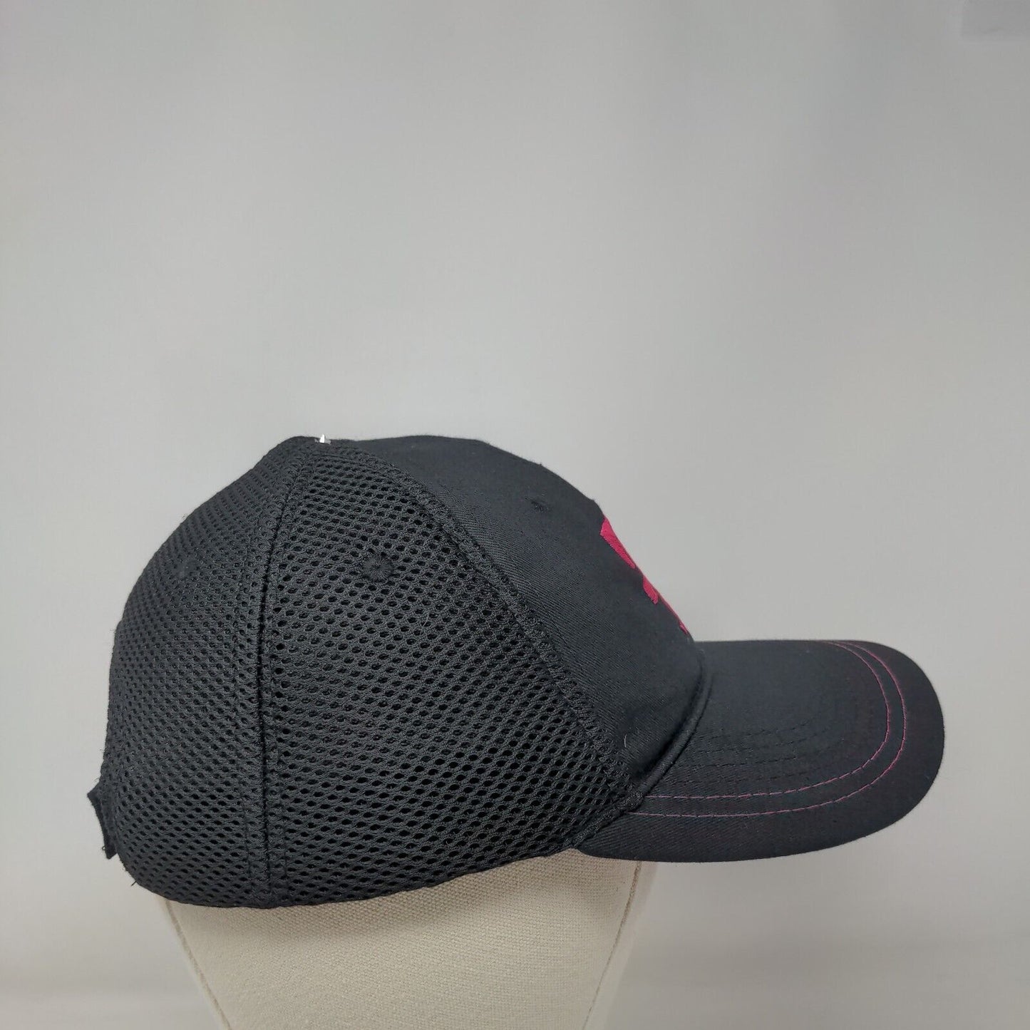 T-Mobile Tuesdays Strapback Trucker Hat Black OSFA Adjustable Mesh Back Cotton