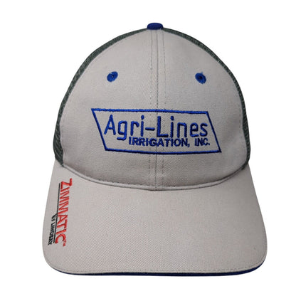 Agri-Lines Irrigation Inc Zimmatic by Lindsay Strapback Trucker Hat Gray OS Vie